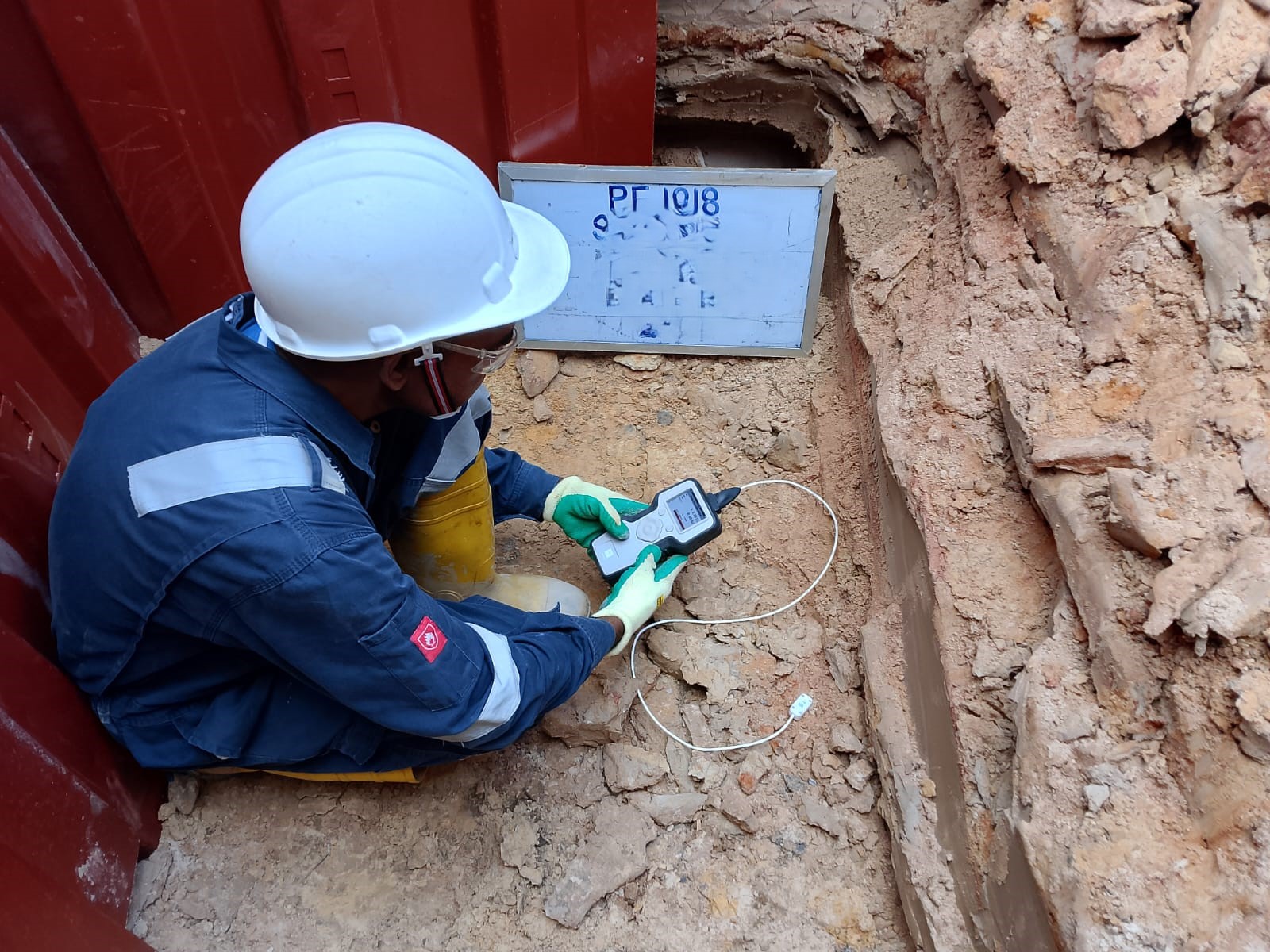 Placeholder photo of construction material testing